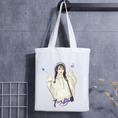 Mini sac fourre-tout en toile personnalisé Sac fourre-tout en toile avec poignée de sac à main imprimé