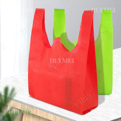 le sac non tissé biodégradable du T-shirt 25gsm rétrécissent résistant