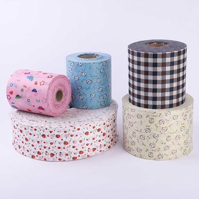 Polypropylène imprimé non tissé jetable de tissu pour l'emballage