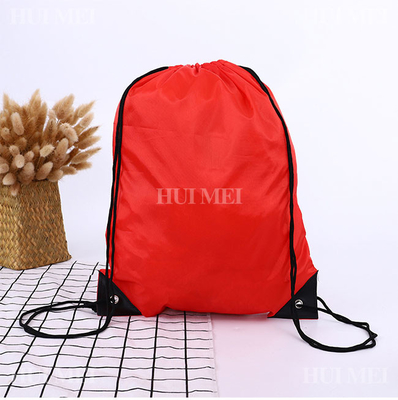 Sac à dos non tissé Sac cadeau réutilisable avec cordon de poussière de dessin animé de Noël écologique personnalisé