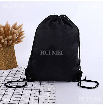 Sac à dos non tissé Sac cadeau réutilisable avec cordon de poussière de dessin animé de Noël écologique personnalisé
