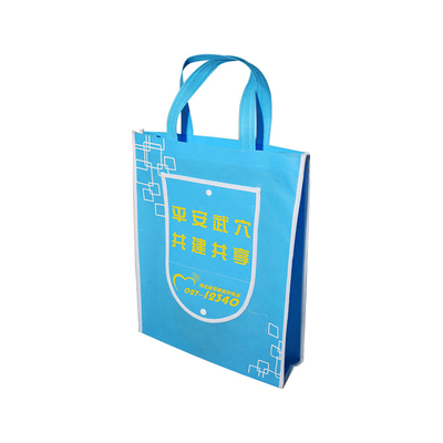Tote Shopping Reusable Biodegradable Bag pliable avec la poignée imperméabilisent