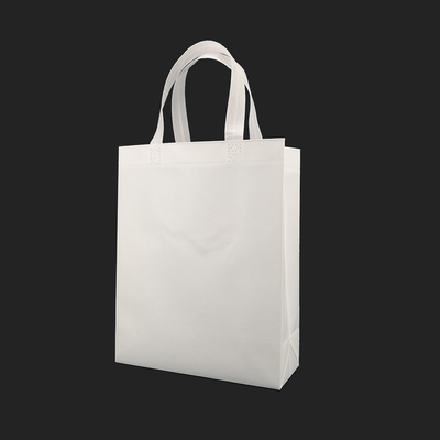Sacs écologiques de achat d'emballage d'emballage de tissu pour l'habillement biodégradable de logo fait sur commande blanc de tissus non tissé découpé avec des matrices