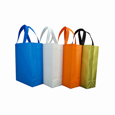 Le sac non tissé de cadeau d'affaires de stockage a découpé des sacs avec des matrices d'emballage que la coutume de polypropylène a stratifié les sacs de achat de tissu de polypropylène
