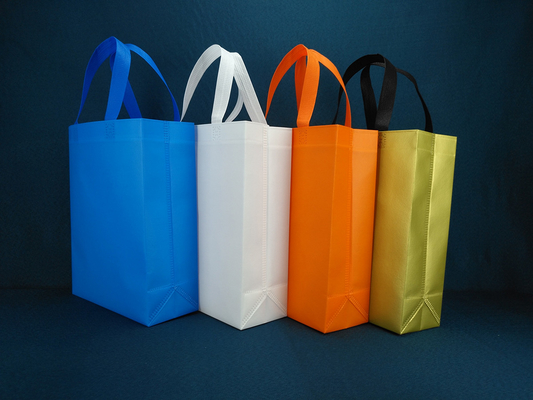 Sacs imprimés faits sur commande non tissés de achat réutilisables promotionnels de polypropylène de sacs de l'eco pp de sac d'emballage d'épicerie