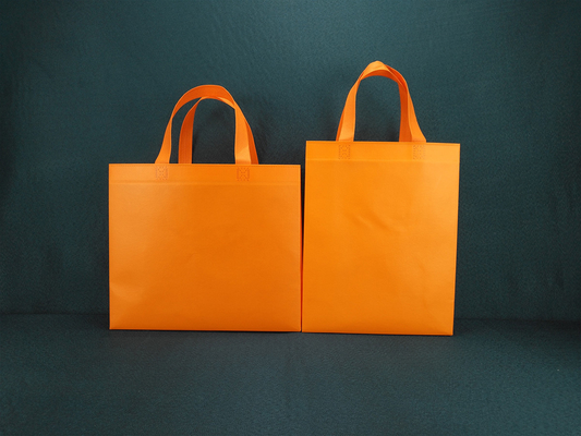 Sacs à provisions non-tissés découpés avec des matrices biodégradables avec les sacs réutilisables écologiques réutilisés d'épicerie imprimés par coutume de logos