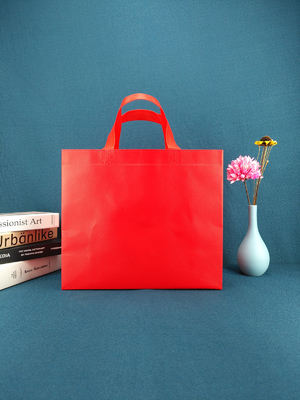 Les achats d'emballage réutilisent non tissé portent les sacs réutilisables non-tissés d'épicerie de logo fait sur commande biodégradable vert de sacs de sac
