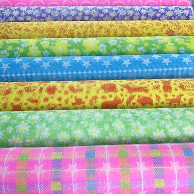 Polypropylène biodégradable de matière première de sacs de petite de petit pain nappe non-tissée de tissu