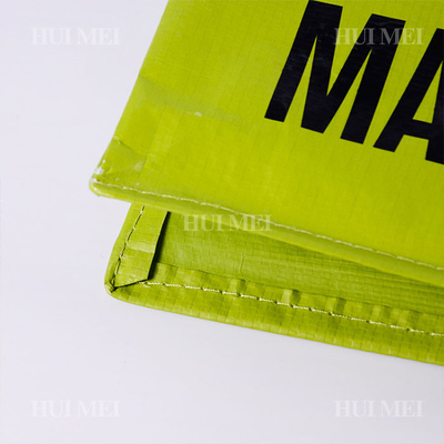 L'anti polypropylène de traction tissé met en sac le vert 160Gsm biodégradable