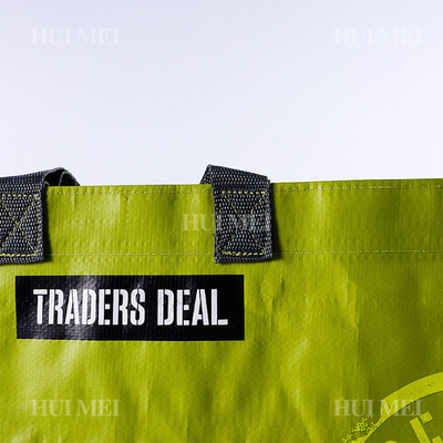 L'anti polypropylène de traction tissé met en sac le vert 160Gsm biodégradable