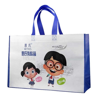 Les sacs non tissés manipulés de polypropylène rétrécissent le sac non tissé stratifié résistant