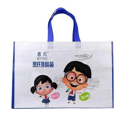 Les sacs non tissés manipulés de polypropylène rétrécissent le sac non tissé stratifié résistant