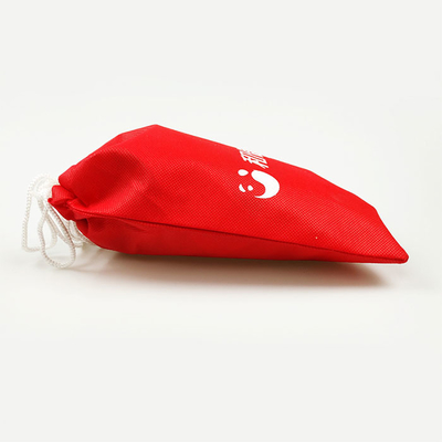 Chaleur le sac de cordon de polypropylène du transfert 20*41cm 60Gsm rouge