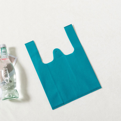 Larme non tissée respirable 60gsm résistant de sac de T-shirt de polypropylène