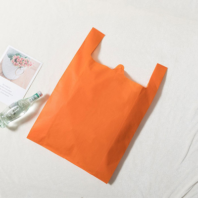 Larme non tissée respirable 60gsm résistant de sac de T-shirt de polypropylène