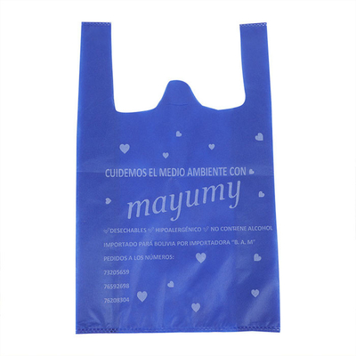 Anti pp bactériens ont stratifié le sac non tissé de T-shirt rétrécissent résistant