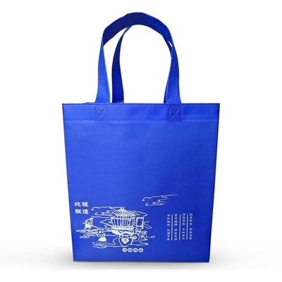 Non tissé écologique sac à provisions le sac non tissé en soie de chaussure d'écran