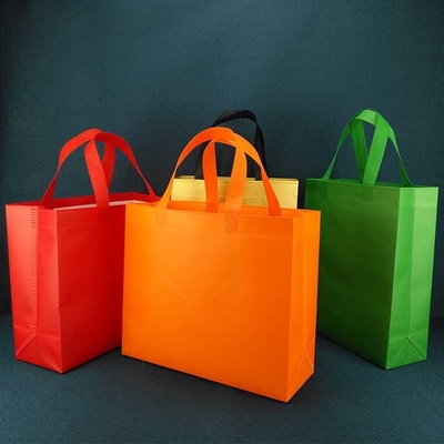 La coutume respirable libre AZOÏQUE a imprimé Tote Bags Folding Laminated non tissé