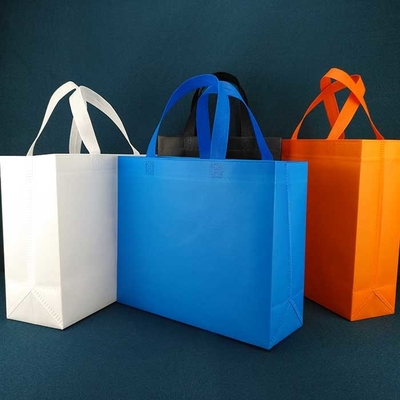 Tote Reusable Non Woven Shopping met en sac le pliage 85gsm stratifié