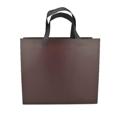 Tote Non Woven Fabric Shopping met en sac le sac 100Gsm non tissé pliable
