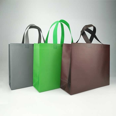 Tote Non Woven Fabric Shopping met en sac le sac 100Gsm non tissé pliable