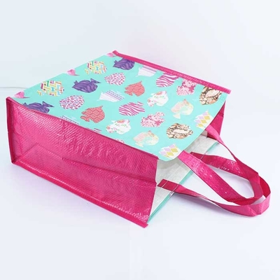 Traction de sacs tissée par polypropylène de transfert de chaleur anti pour des achats