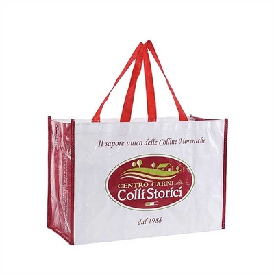 Les sacs tissés par polypropylène antipoussière pour des achats rétrécissent résistant