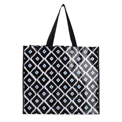 Réutilisable tissé polypropylène sac à provisions la preuve antibactérienne du rétrécissement 120Gsm