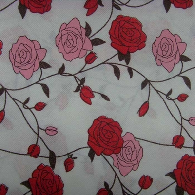 larme imprimée non tissée biodégradable de tissu de 77cm pp anti pour la maison