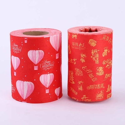 Larme jetable à la maison de textile tissé du textile 48Gsm 56cm non résistante