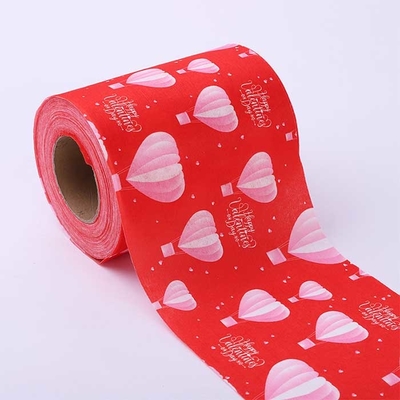 Larme jetable à la maison de textile tissé du textile 48Gsm 56cm non résistante