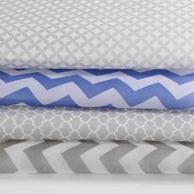 tissu imprimé non tissé de polypropylène de 60cm pour l'emballage