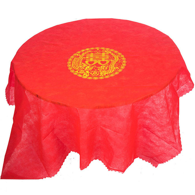 petit pain non non tissé 60gsm de textile tissé de restaurant de nappe de 130cm