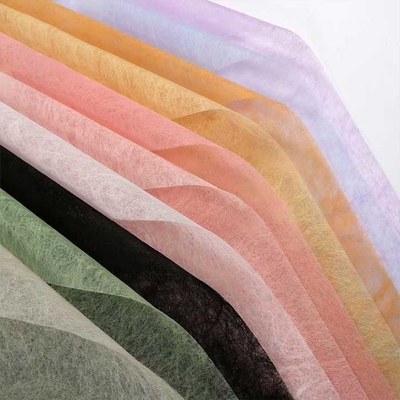 Anti papier d'emballage non tissé biodégradable non tissé de fleur de matériau d'emballage de larme
