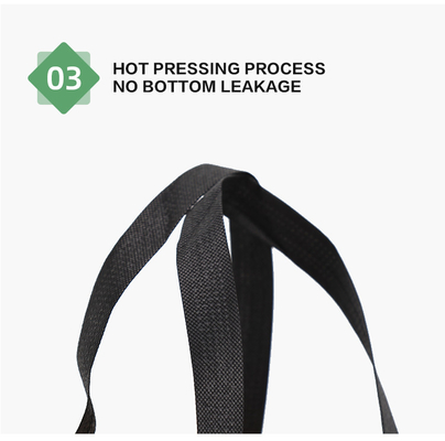 Fait sur commande imprimant biodégradable écologique non tissé de sacs d'habillement