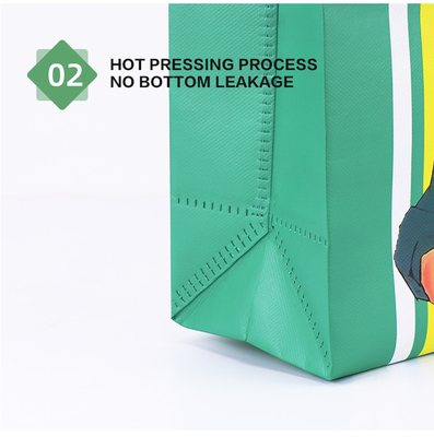 Fait sur commande imprimant biodégradable écologique non tissé de sacs d'habillement
