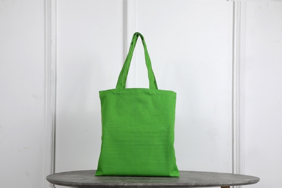 Sac à bandoulière en toile fourre-tout 100 % coton Sac à poignée réutilisable conçu sur mesure