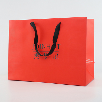 Emballage fait sur commande de achat de Logo Paper Bags Wine Clothing de sac de cadeau