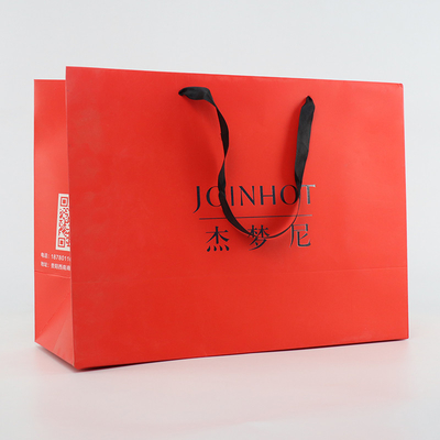 Emballage fait sur commande de achat de Logo Paper Bags Wine Clothing de sac de cadeau
