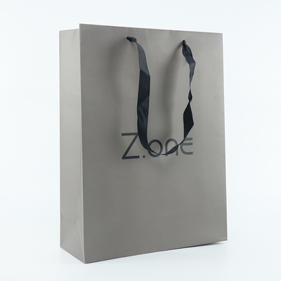 Sac d'Art Kraft Coated Paper Shopping de transporteur pour le cadeau d'habillement de vêtements