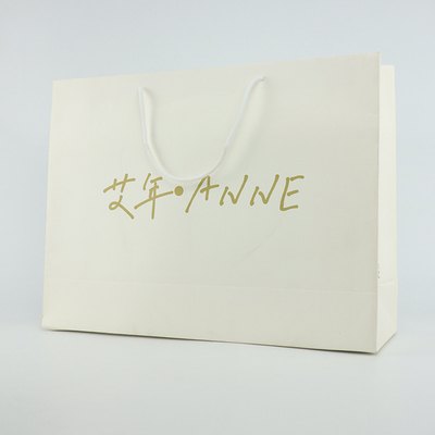 Réutilisable pliable fait sur commande de Logo Paper Bag Shopping Packaging de transporteur de boutique