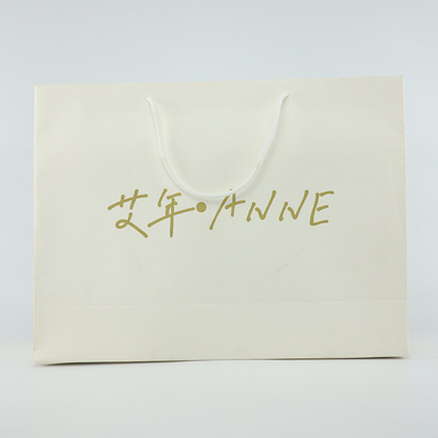 Réutilisable pliable fait sur commande de Logo Paper Bag Shopping Packaging de transporteur de boutique