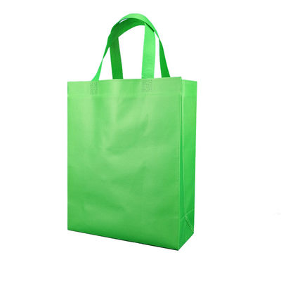Fait sur commande réutilisé a imprimé le sac d'épicerie biodégradable non tissé d'emballage des prix de sac à provisions avec les sacs non tissés découpés avec des matrices de la poignée pp